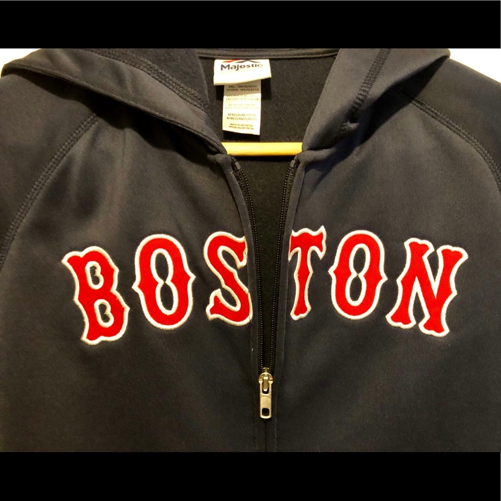 Boston Red Sox Full Zip Up Hoodie